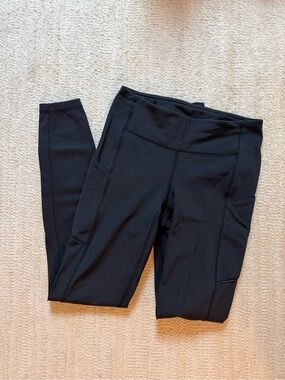 lululemon athletica Black Pocket Leggings